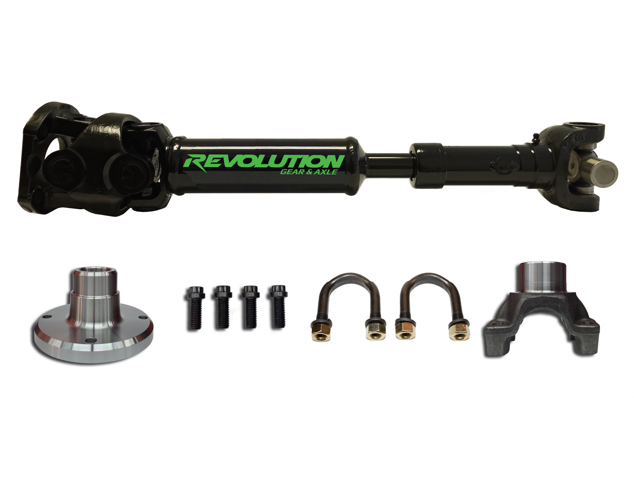 Revolution Gear |Jeep Wrangler JL Rear 1350 CV Driveshaft 2D| REV-DS-JL-1350R-2D