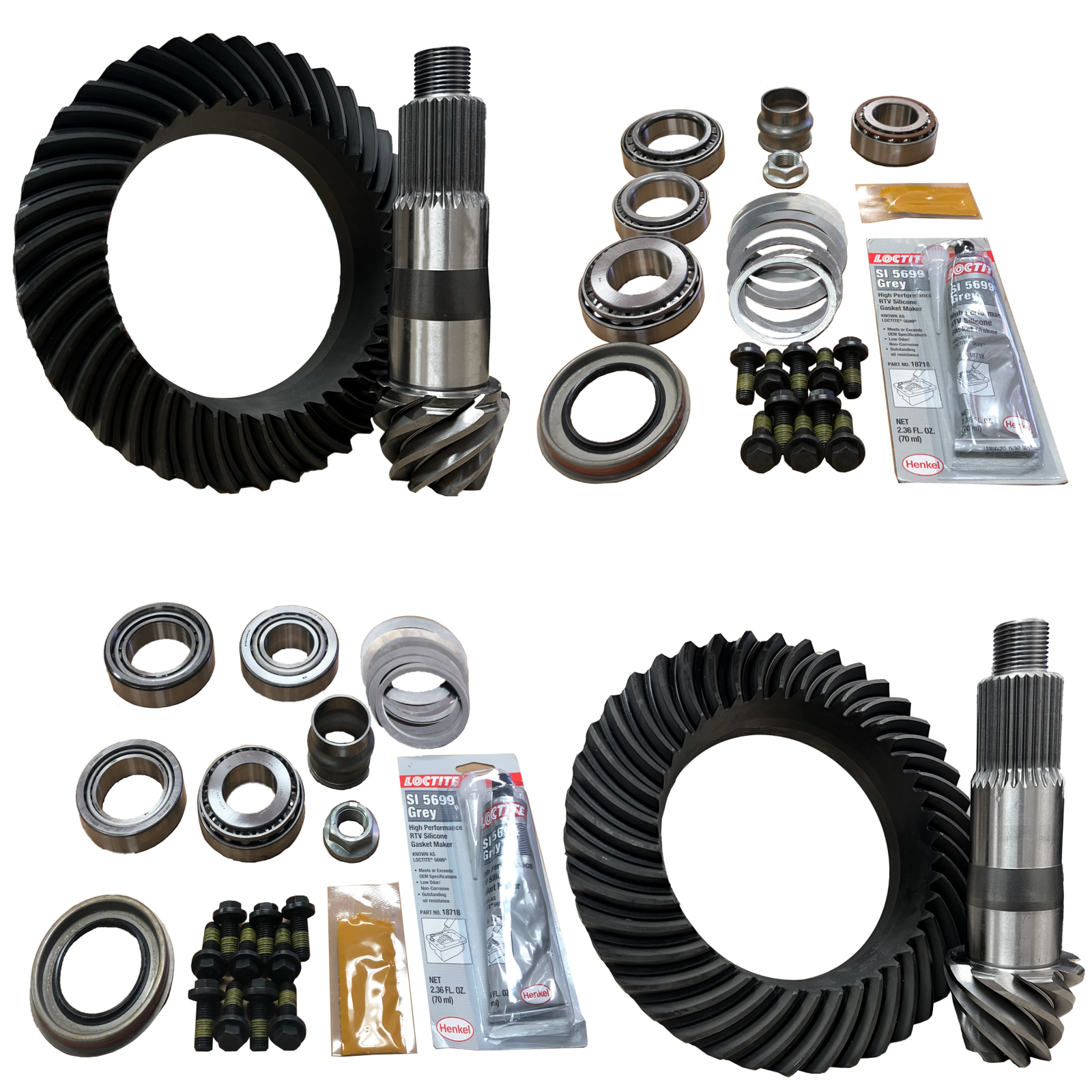 Revolution Gear |Jeep JL Gladiator Dana 44 4.56 R 2-Cut| REV-JL-220/210-456DC