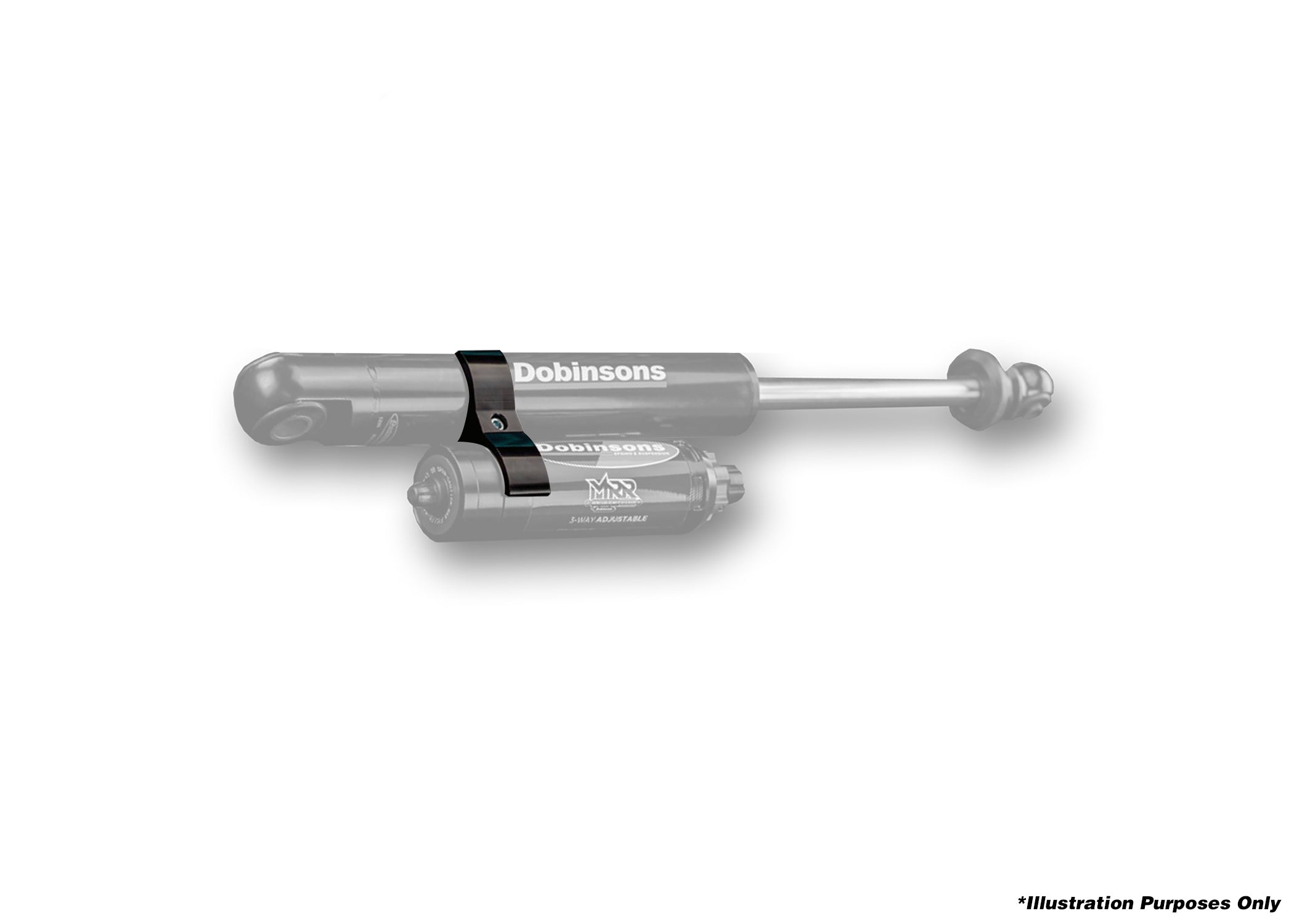 DOBINSONS | PIGGY BACK CLAMP 66MM TO 60MM - 2.6" MRA | RM66-021