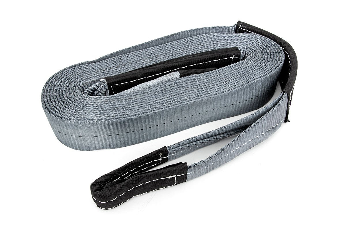 Rough Country | Winch Strap | Winch Strap Rated Up to 16,000 LBS 30 Foot Long x 2.5 Inch Wide Rough Country | RS120