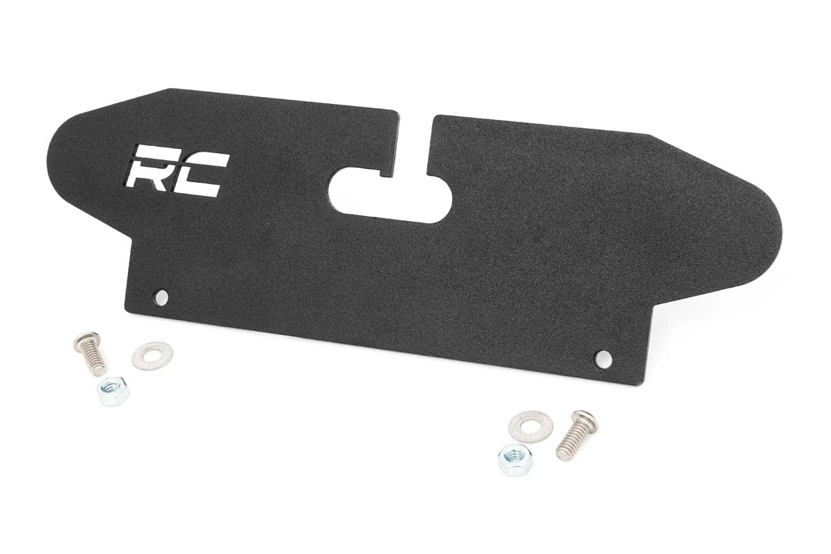 Rough Country | License Plate Bracket | Quick Release Hawse Fairlead License Plate Mount Rough Country | RS124