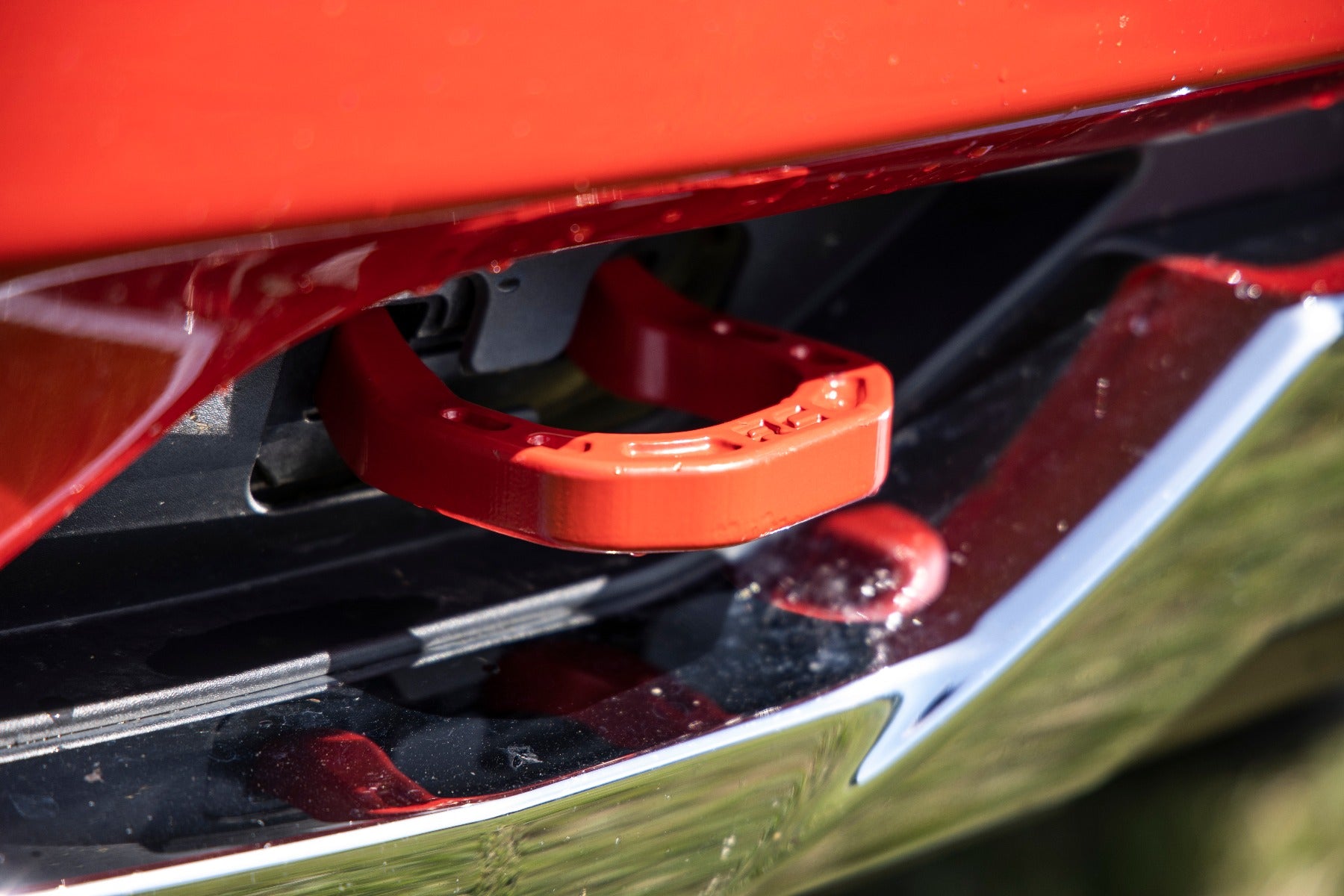 Rough Country | Tow Hook | Forged Tow Hooks 14-18 Chevy 1500 Red Rough Country | RS134
