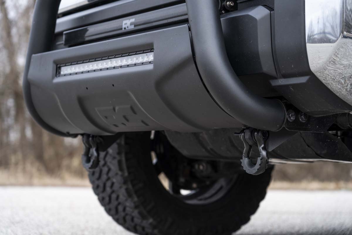 Rough Country | Tow Hook | Toyota Tow Hook to Shackle Conversion Kit Mounts Only 07-20 Tundra Rough Country | RS145