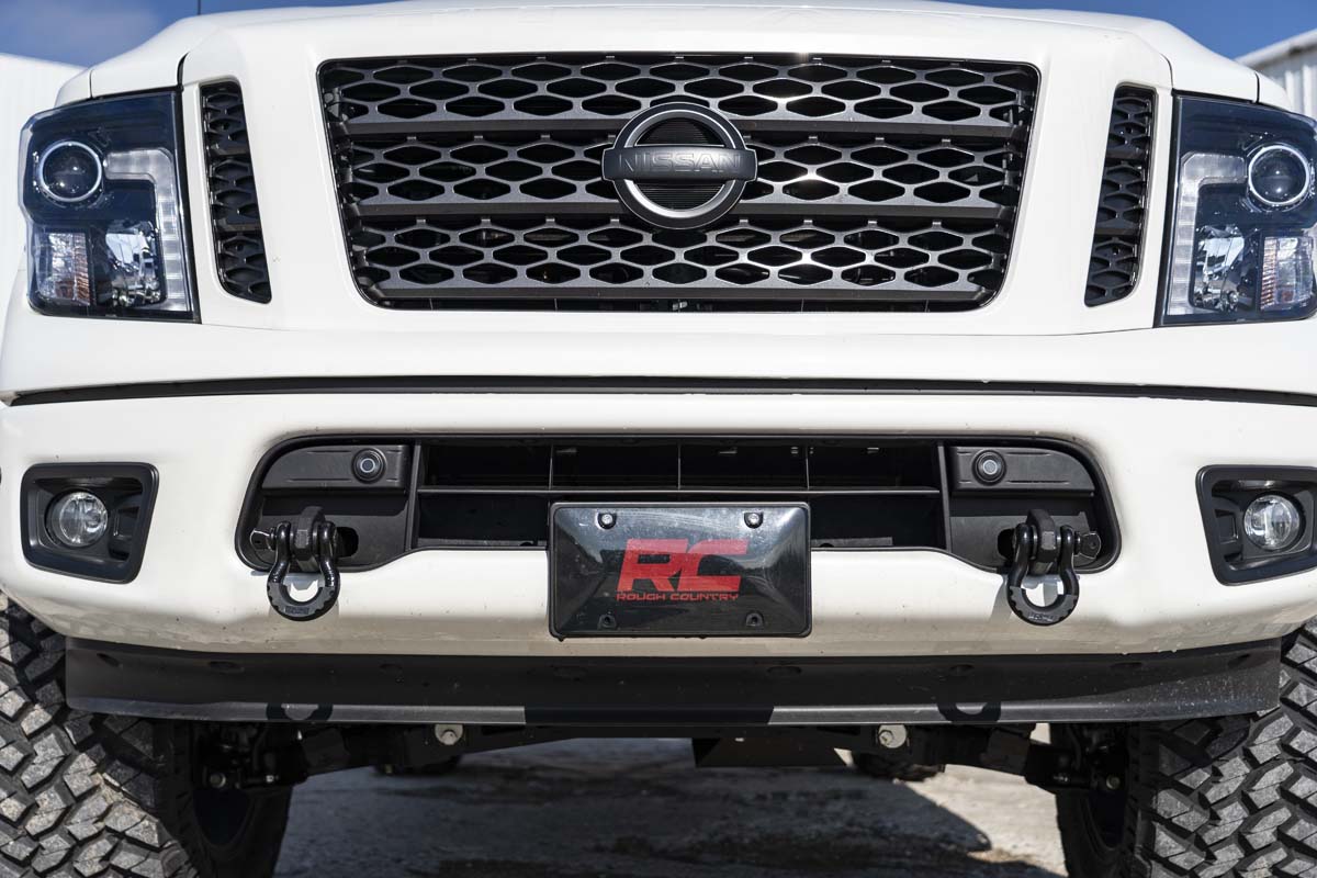 Rough Country | Tow Hook | Nissan Tow Hook to Shackle Conversion Kit 17-20 Titan Rough Country | RS149