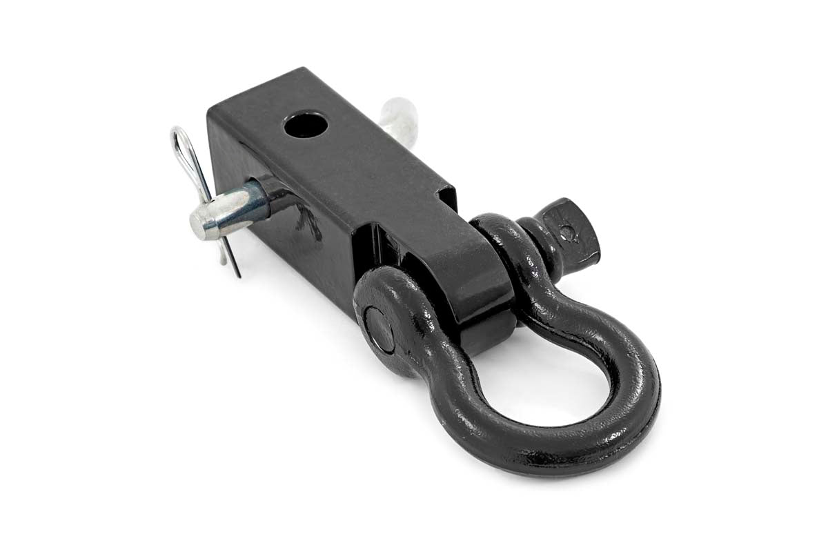 Rough Country | D Ring Shackle|Winch Accessories|Winch & Recovery | 2-Inch Receiver D-Ring Shackle Kit w/ Pin Rough Country | RS157
