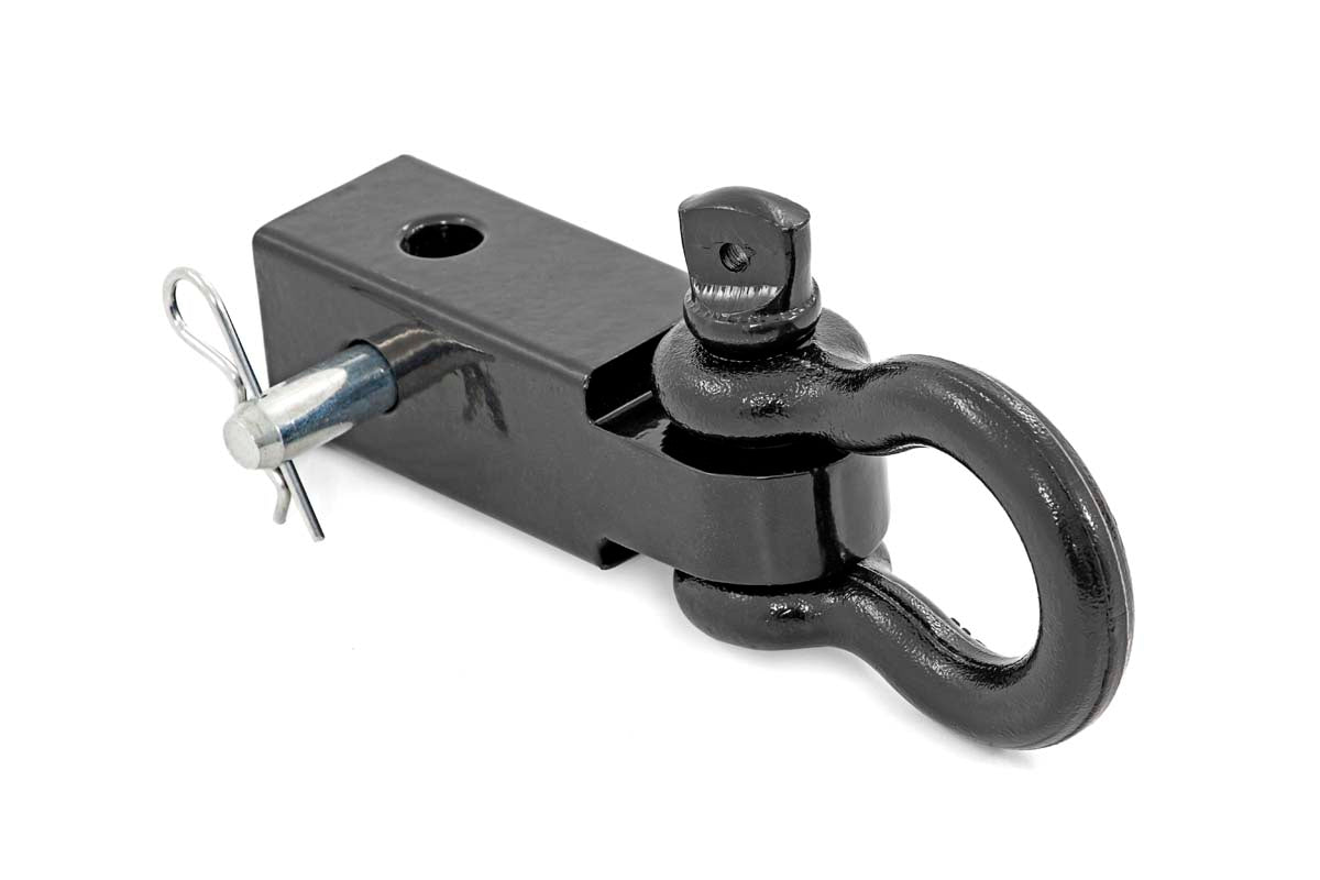 Rough Country | D Ring Shackle|Winch Accessories|Winch & Recovery | 2-Inch Receiver D-Ring Shackle Kit w/ Pin Rough Country | RS157