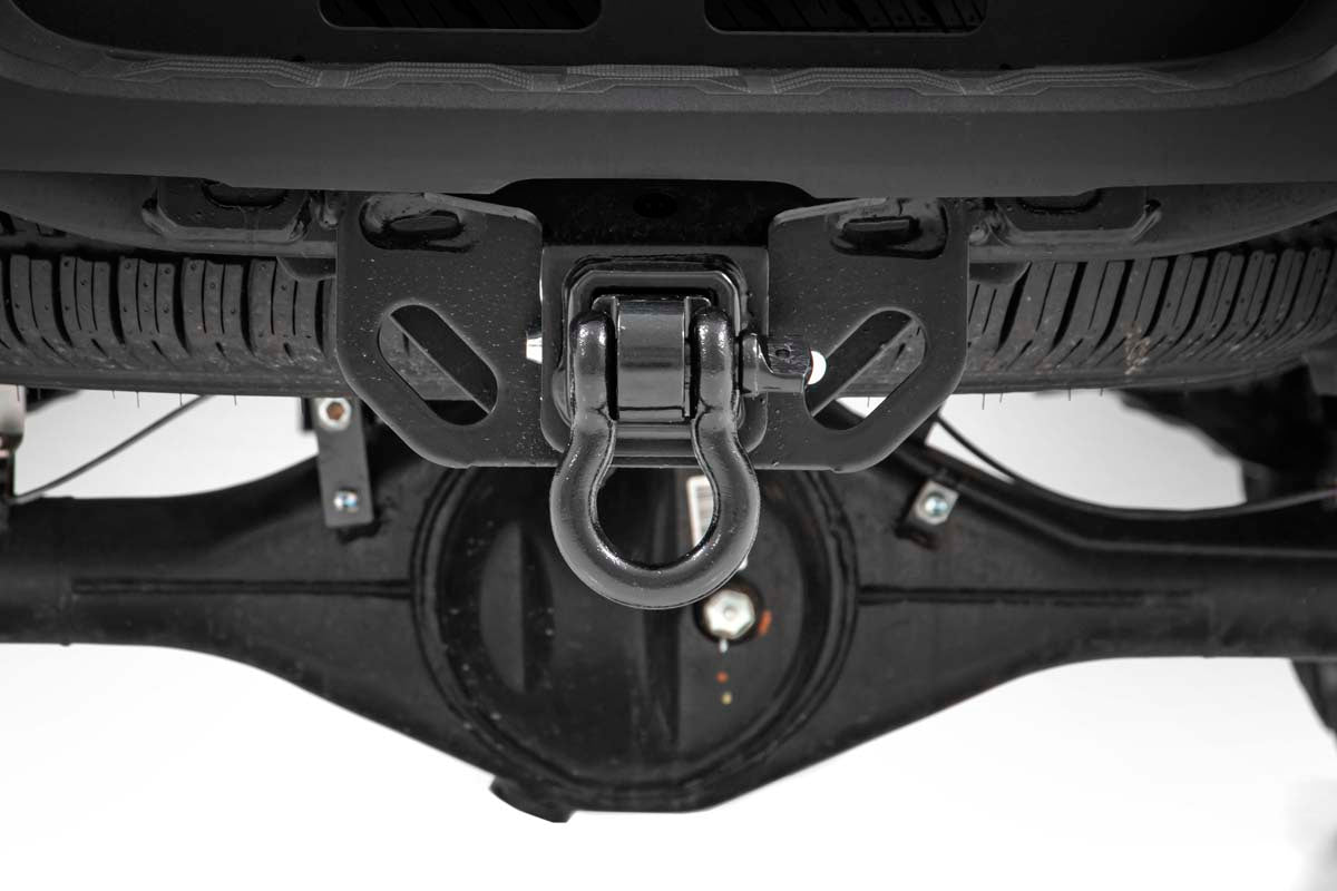 Rough Country | D Ring Shackle|Winch Accessories|Winch & Recovery | 2-Inch Receiver D-Ring Shackle Kit w/ Pin Rough Country | RS157