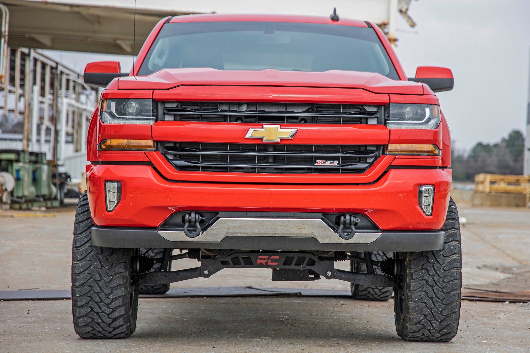 Rough Country | Tow Hook | Tow Hook Brackets 14-18 Chevy Silverado 1500 2WD/4WD Rough Country | RS169