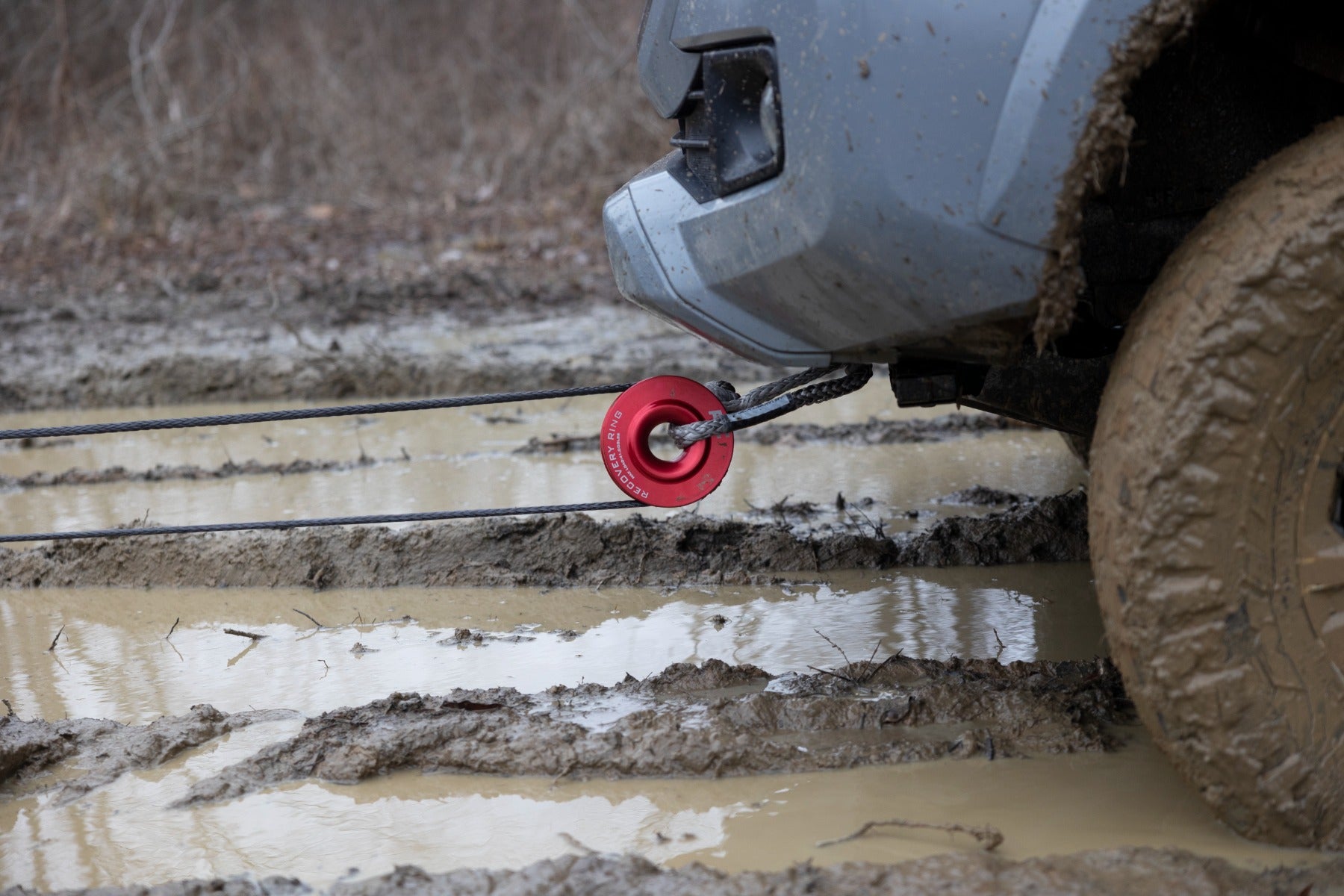 Rough Country | Winch Hardware Kit | 6.5 Inch Winch Recovery Ring 41000 LB Capacity Rough Country | rs180