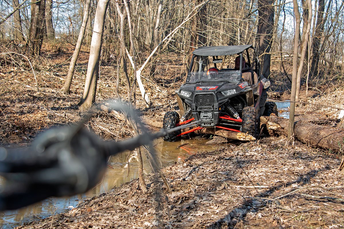 Rough Country | Winches | 4500 LB UTV/ATV Electric Winch w/Synthetic Rope Rough Country | RS4500S