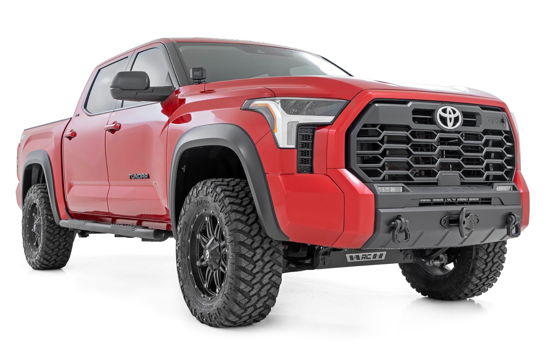 Rough Country | Fender Flares | Sport Style Fender Flares Flat Black Toyota Tundra 2WD/4WD (22-23) Rough Country | S-T42211