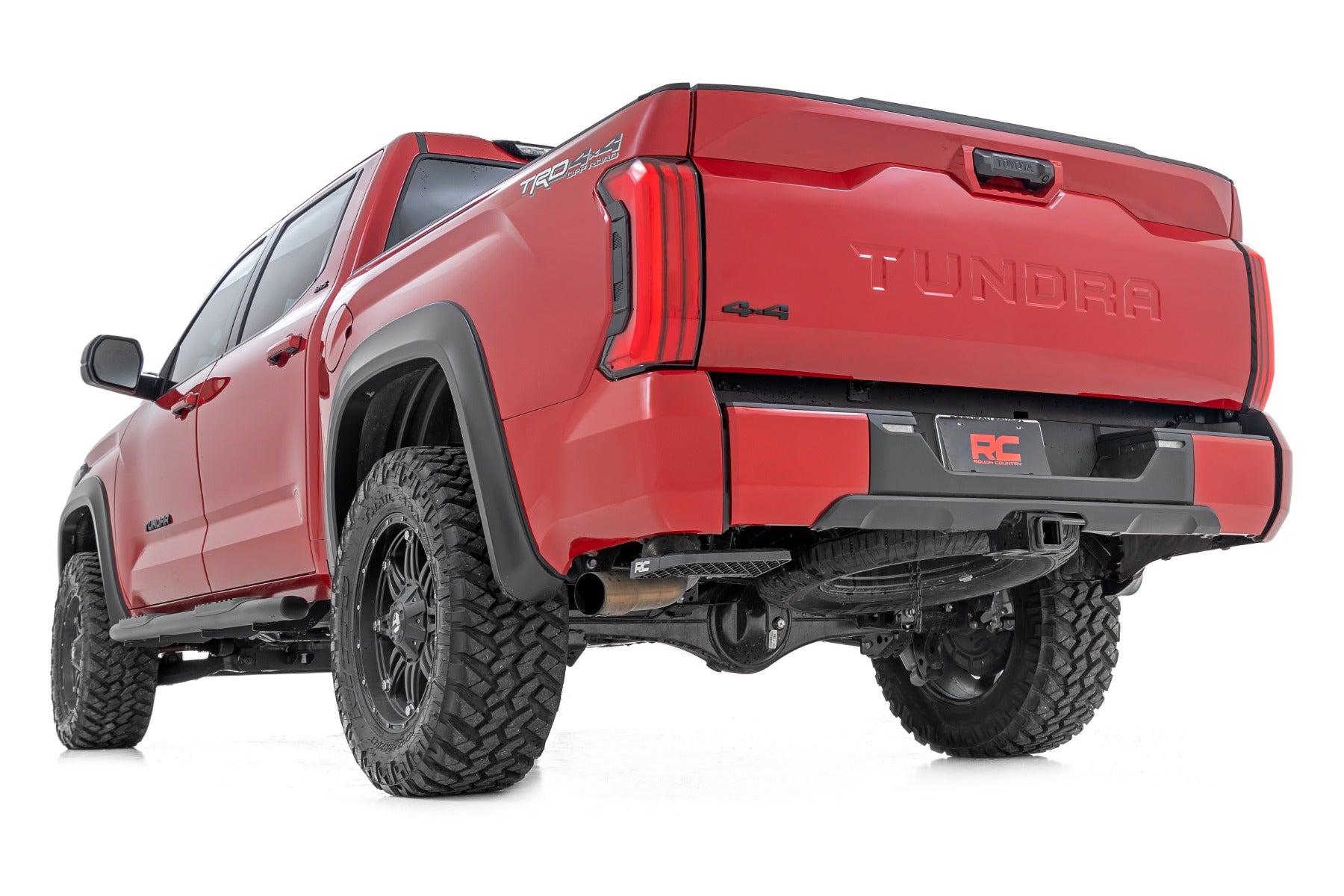 Rough Country | Fender Flares | Sport Style Fender Flares Flat Black Toyota Tundra 2WD/4WD (22-23) Rough Country | S-T42211