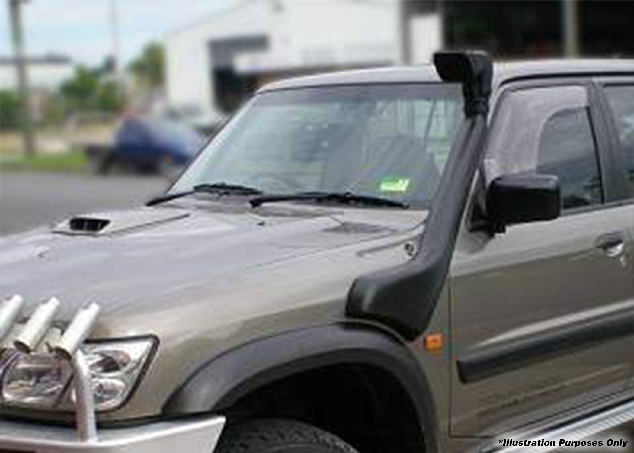 DOBINSONS | SNORKEL KIT FOR NISSAN PATROL GU Y61 1999-2004 4.8 GAS, 3.0L & 4.2L DIESEL | LEFT SIDE MOUNT | SN45-3343
