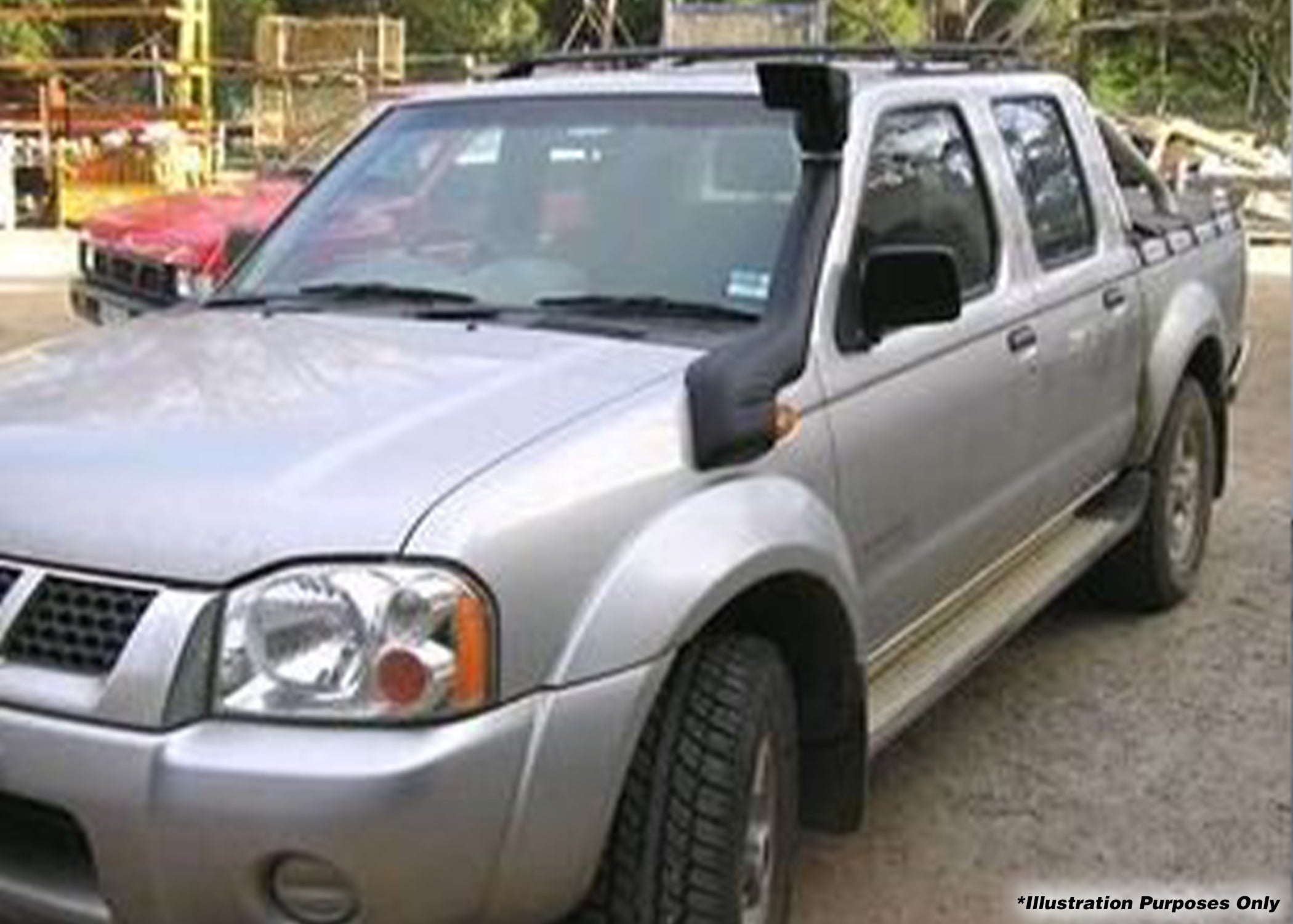 DOBINSONS | SNORKEL KIT FOR NISSAN NAVARA/FRONTIER D22 2.5L & 3.0L DIESEL | LEFT SIDE MOUNT | SN45-3382