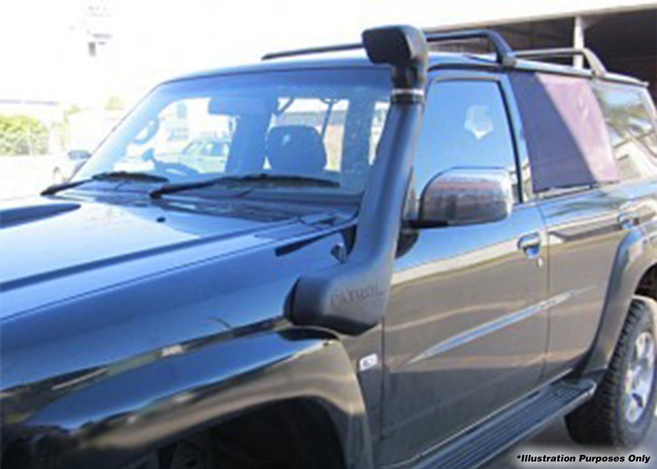 DOBINSONS | SNORKEL KIT FOR NISSAN PATROL GU Y61 2005+ 3.0L & 4.2L DIESEL | LEFT SIDE MOUNT | SN45-3401