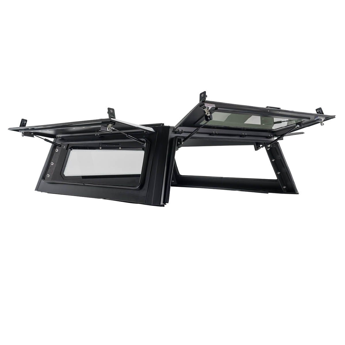 OVS | Truck Cap | Expedition - Truck Cap W/Full Wing Doors, Front and Rear Windows & 3rd Brake Light