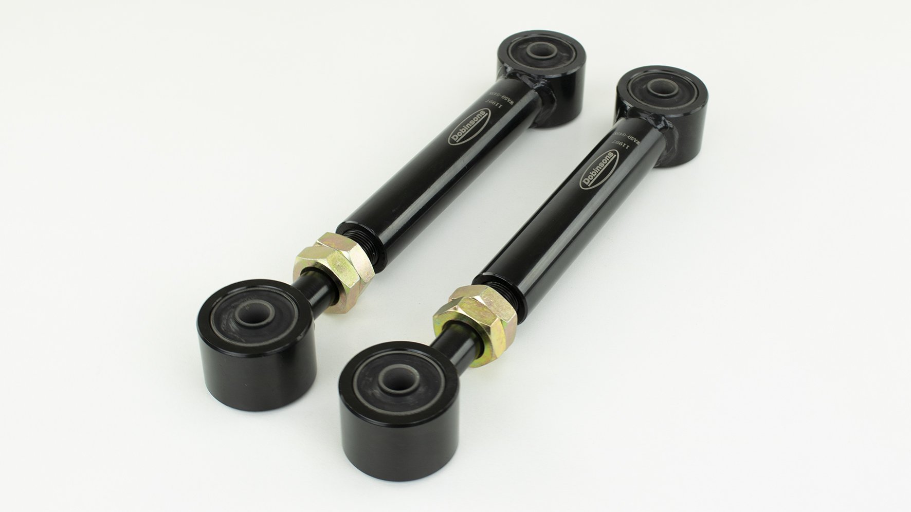 DOBINSONS | REAR ADJUSTABLE TUBULAR STEEL SERIES UPPER TRAILING ARMS (PAIR) | TOYOTA LAND CRUISER 80 SERIES & LX450 | WA59-545K
