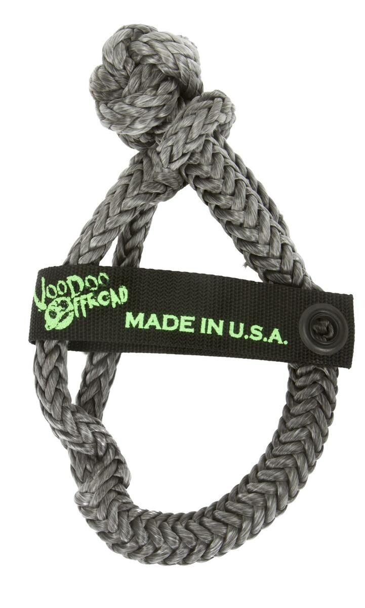 Voodoo Offroad | WN-WINCH/SHACK/ETC. | 3/8" x 7" Syntheteic Open Chackle - Black | 1500004