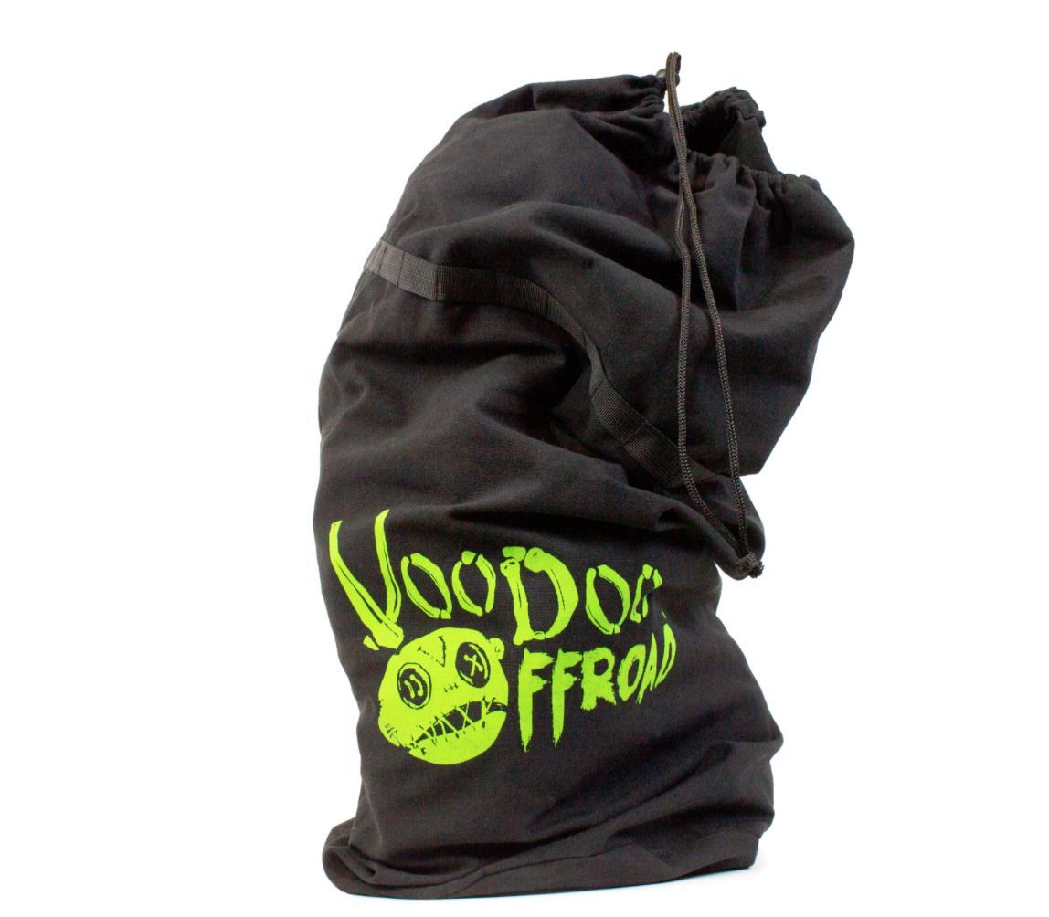 Voodoo Offroad | RP-ROPE PRODUCTS | 2.0 Santeria Series 1-1/4" x 30 ft Kinetic Recovery Rope with Rope Bag for Truck and Jeep - Green | 1300034A