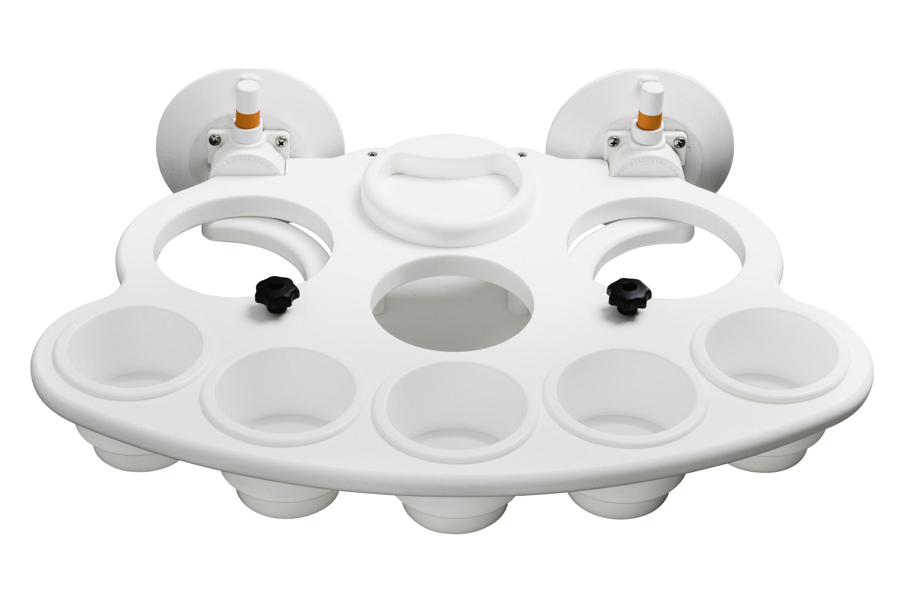 SeaSucker | Cup Holders | Party Barge - Vertical 
(White or Black) | MC5347