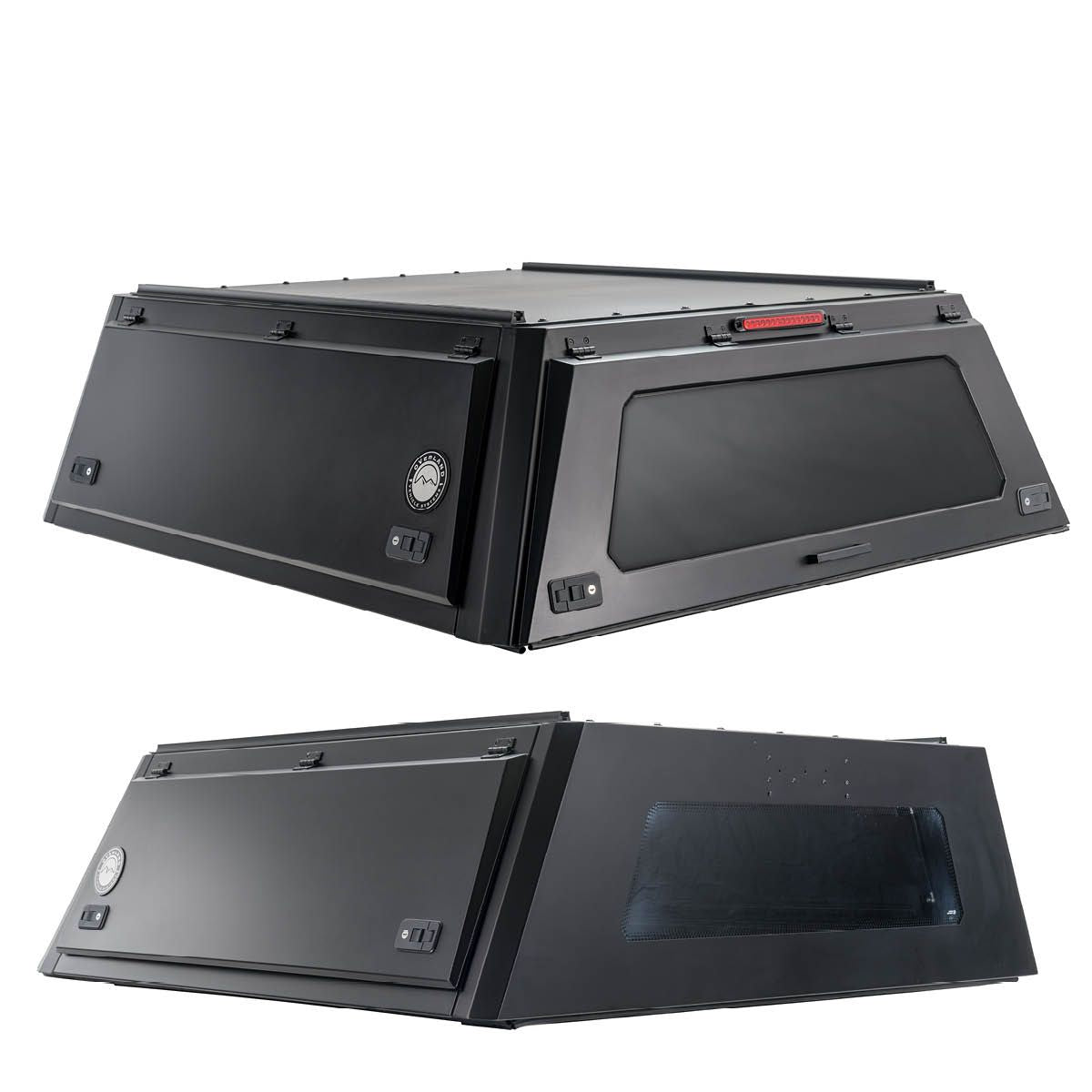 OVS | Truck Cap | Expedition - Truck Cap W/Full Wing Doors, Front and Rear Windows & 3rd Brake Light