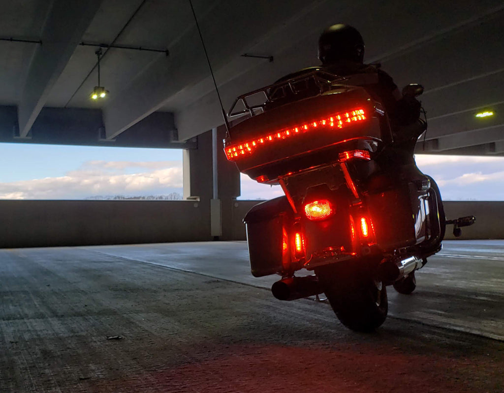 DNL.B6.10300 DENALI B6 Dual LED Auxiliary Brake Lights for Select Harley-Davidson Motorcycles