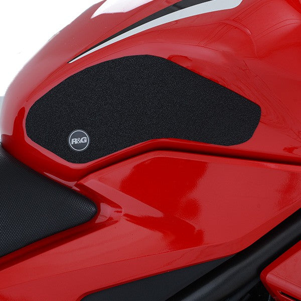 RG.EZRG347CL R&G Tank Traction Grips for Honda CBR500R '19- CLEAR