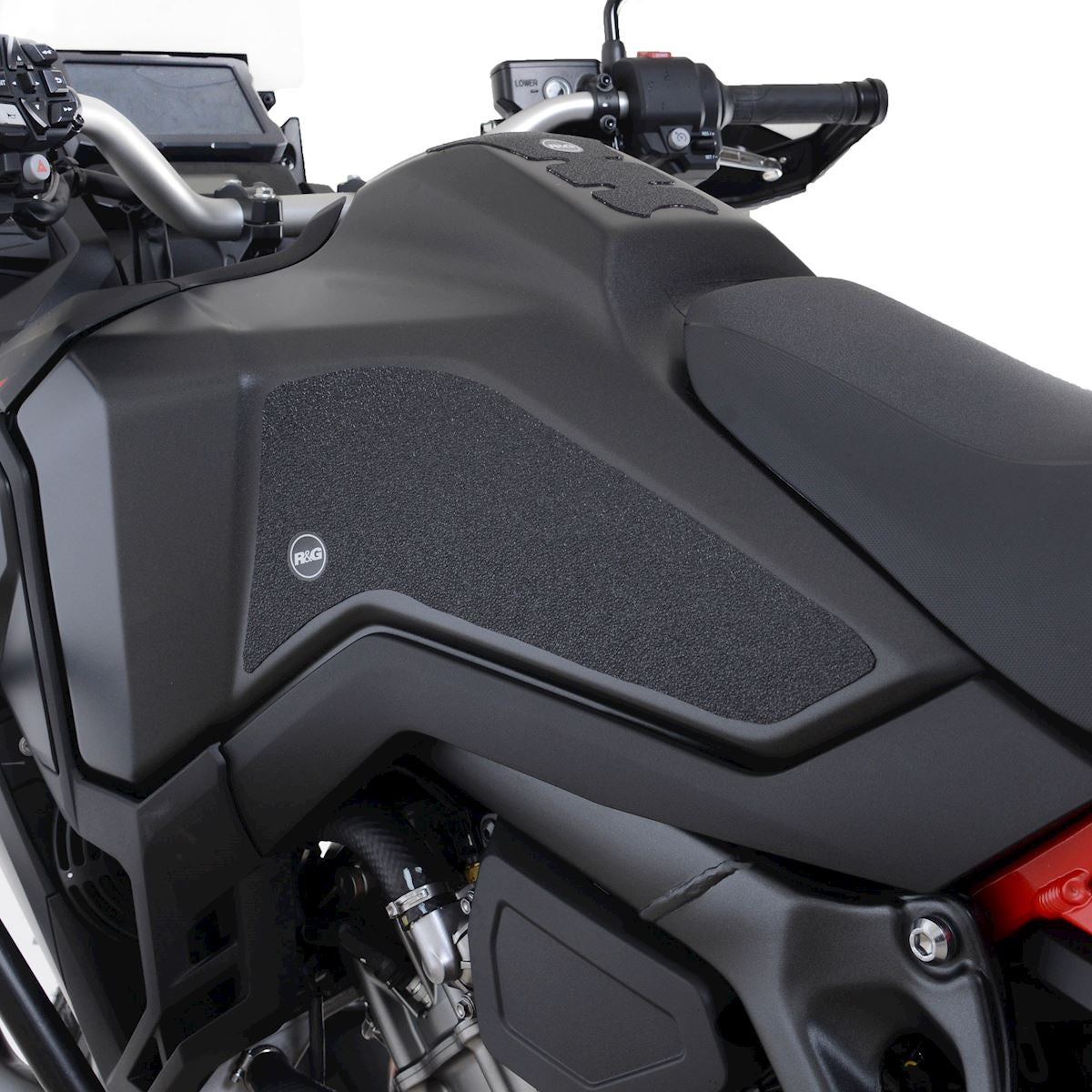 RG.EZRG350BL R&G Tank Traction Grips for Honda CRF1100L Africa Twin Standard Model '20- BLACK