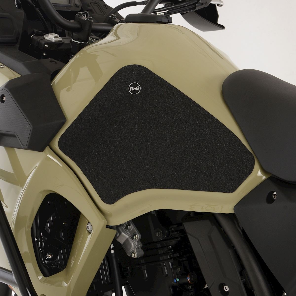 RG.EZRG443CL R&G Tank Traction Grips CLEAR for Kawasaki KLR 650 '22-