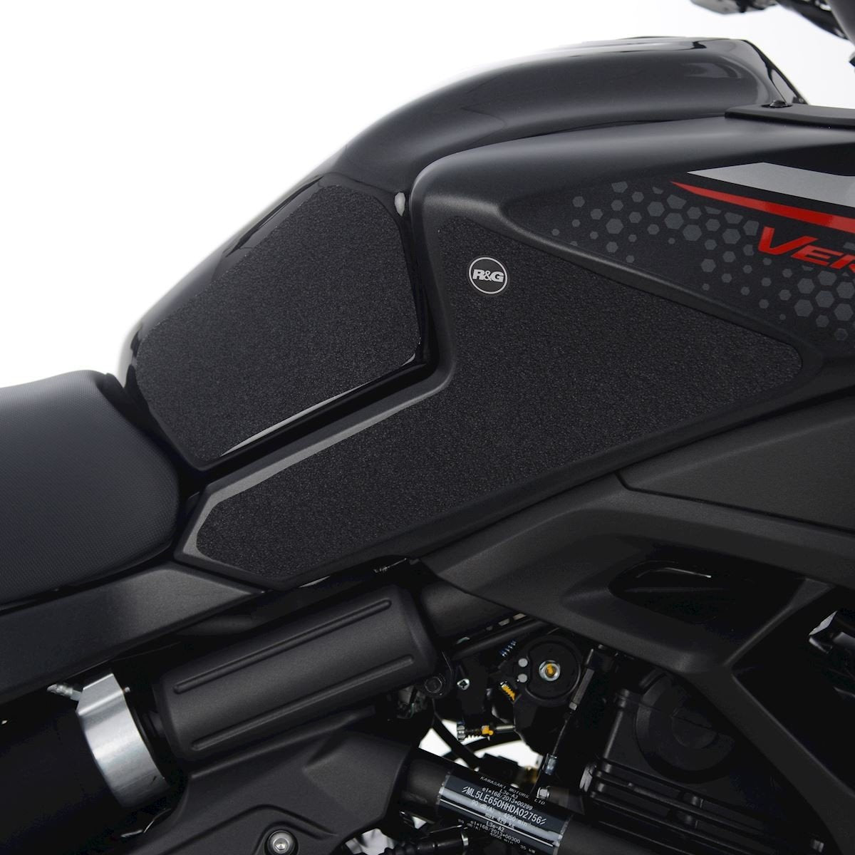 RG.EZRG444BL R&G Tank Traction Grips for Kawasaki Versys 650 '22- Black