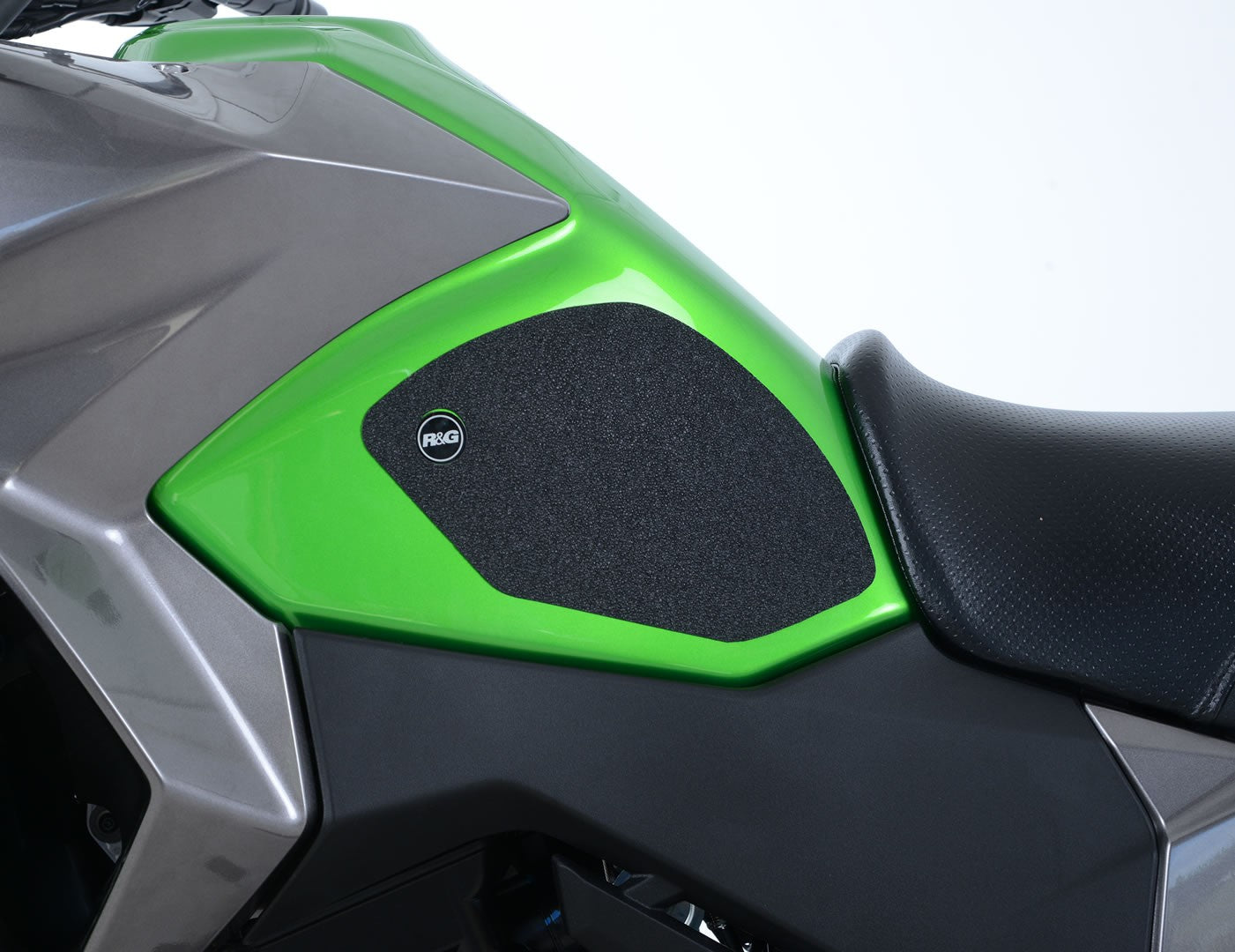RG.EZRG431CL Kawasaki Versys X-250/300 Tank Traction Grips : Clear 2-Grip Kit