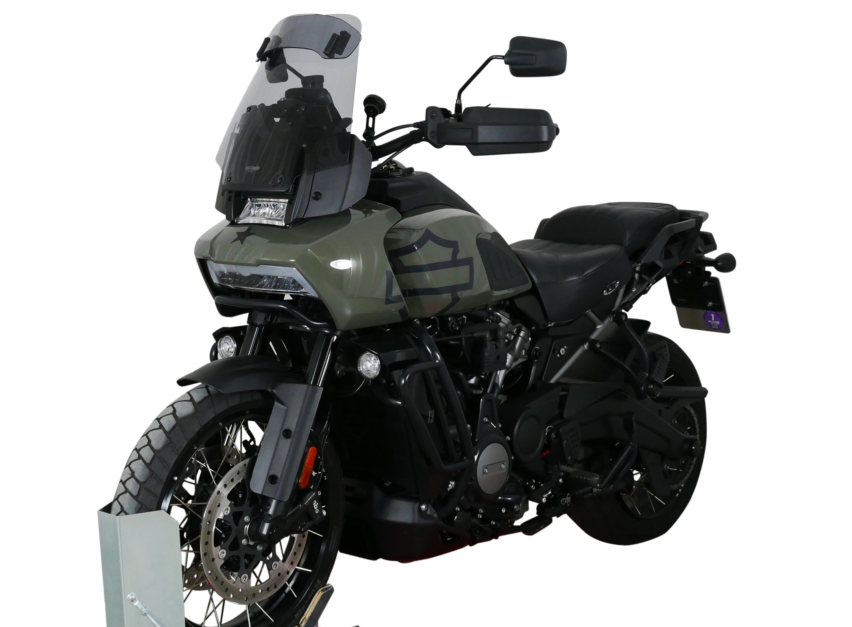MRA.4025066173259 MRA Variotouringscreen "VTN" for HARLEY-DAVIDSON PAN AMERICA 1250 SPECIAL Smoke