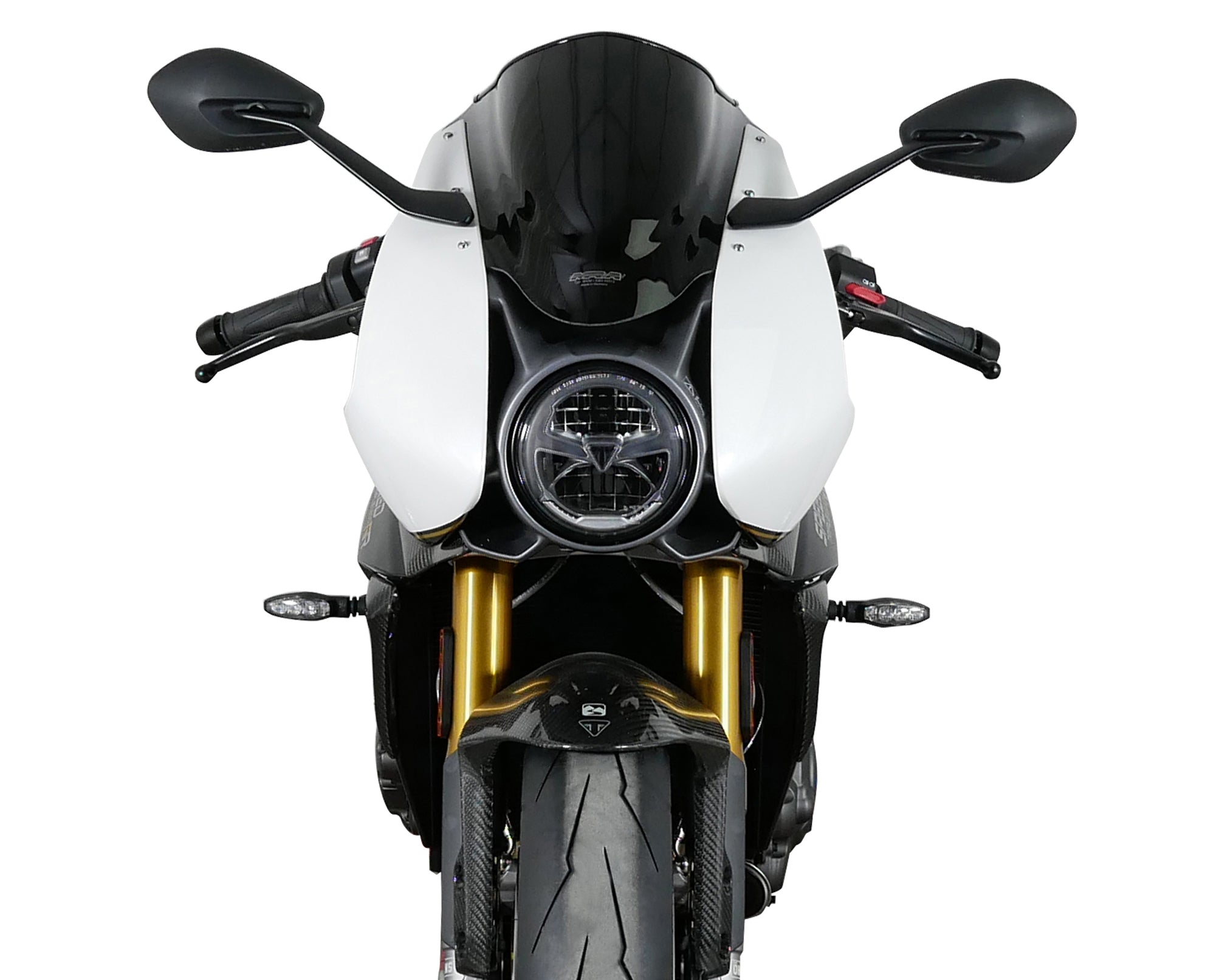 MRA.4025066172887 MRA Racing windscreen "R" for TRIUMPH SPEED TRIPLE 1200 RR 2022 Black