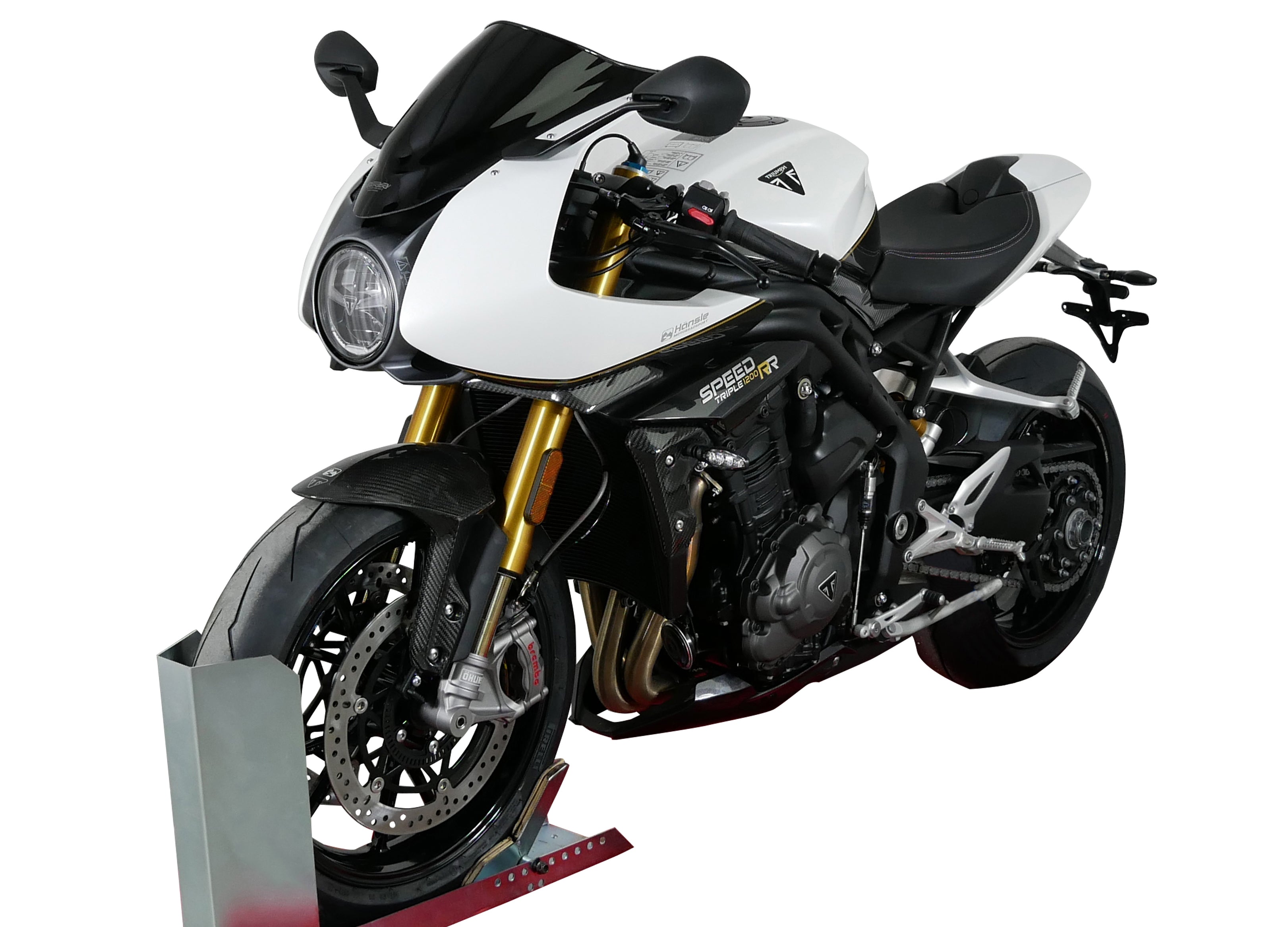 MRA.4025066172887 MRA Racing windscreen "R" for TRIUMPH SPEED TRIPLE 1200 RR 2022 Black