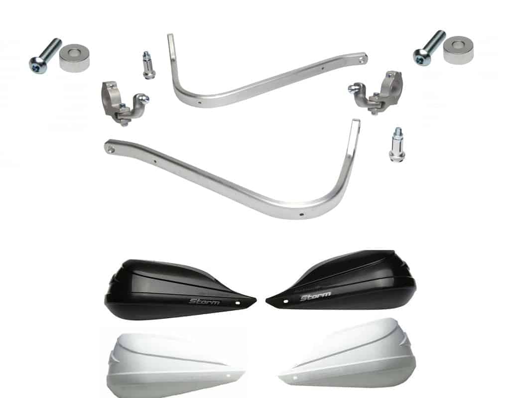 BB.BHG790STORM-BK Barkbusters handguard kit for KTM 790 Adventure/Adventure R 19'- with STORM handguards in Black