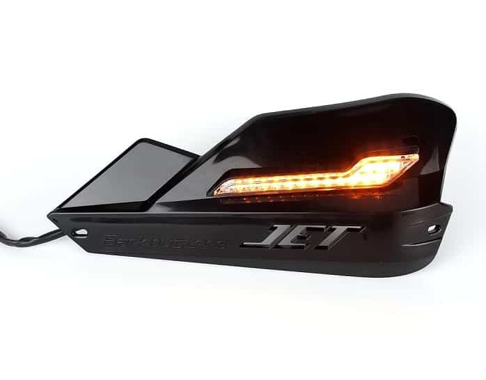 BB.LED-001-02-AM Barkbusters LED Indicator light amber flash, left/right pair with back covers