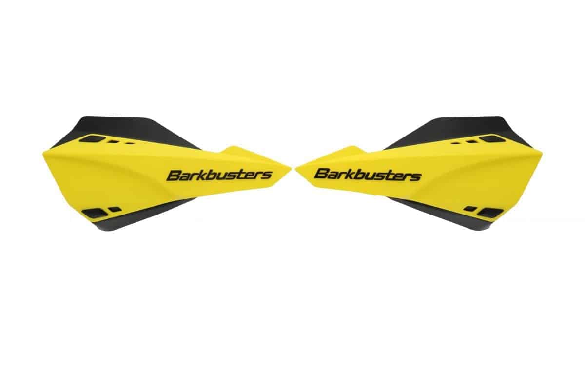 BB.SAB-1YE-01-BK Barkbusters SABRE MX/Enduro Handguard - YELLOW with deflectors in BLACK