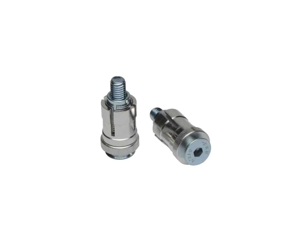 BB.B26 Barkbusters Bar End Mounting kit, 18mm with plastic inserts