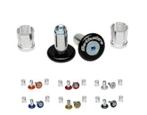 BB.B45.SI Barkbusters - bar end plugs for 14mm and 18mm bars, pair, silver