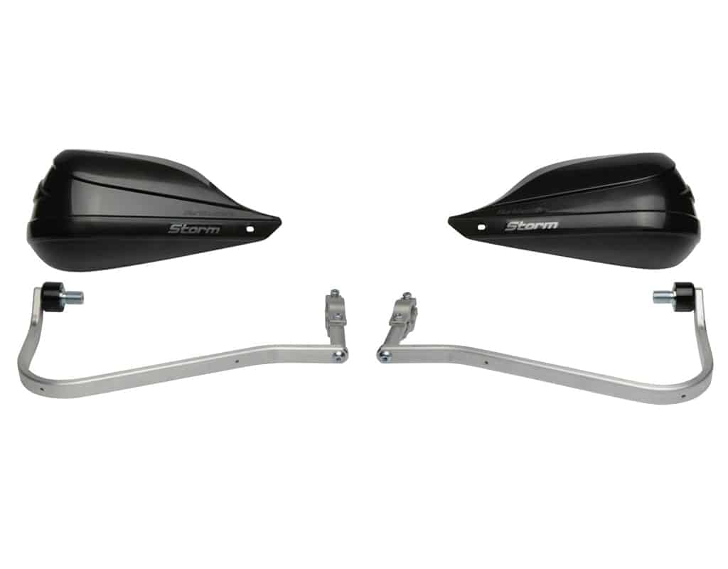 BB.BHG19-2STORM-W Barkbusters Handguards Complete Kit Yamaha XTZ660 Tenere '08-'11;  TDM900 '08-'09;  BMW R1100GS/R1150GS/R1150GS Adventure - WHITE Storm