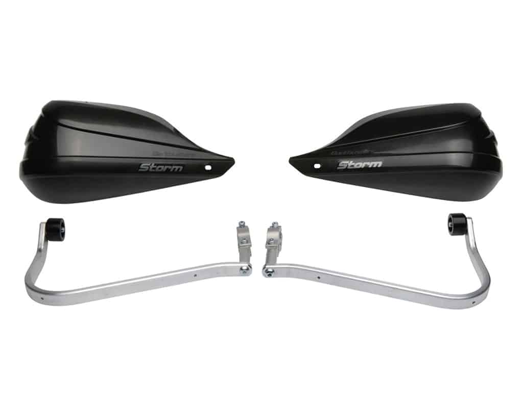 BB.BHG34.SBK Barkbusters STORM Handguards complete kit for Kawasaki Versys 650 BLACK