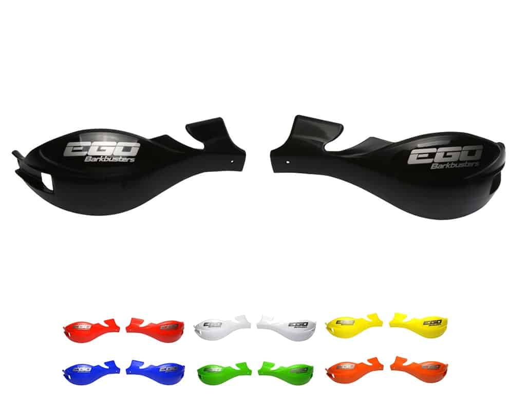 BB.ES3.Y Barkbusters Ego replacement plastics includes left and right - YELLOW