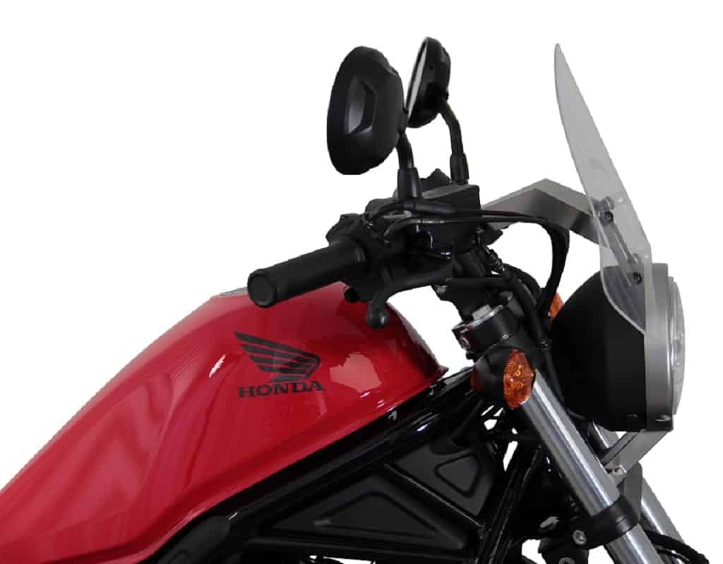 MRA.4025066165971 MRA Sport Screen "NSP" for HONDA CMX 500 REBEL, 2019- BLACK