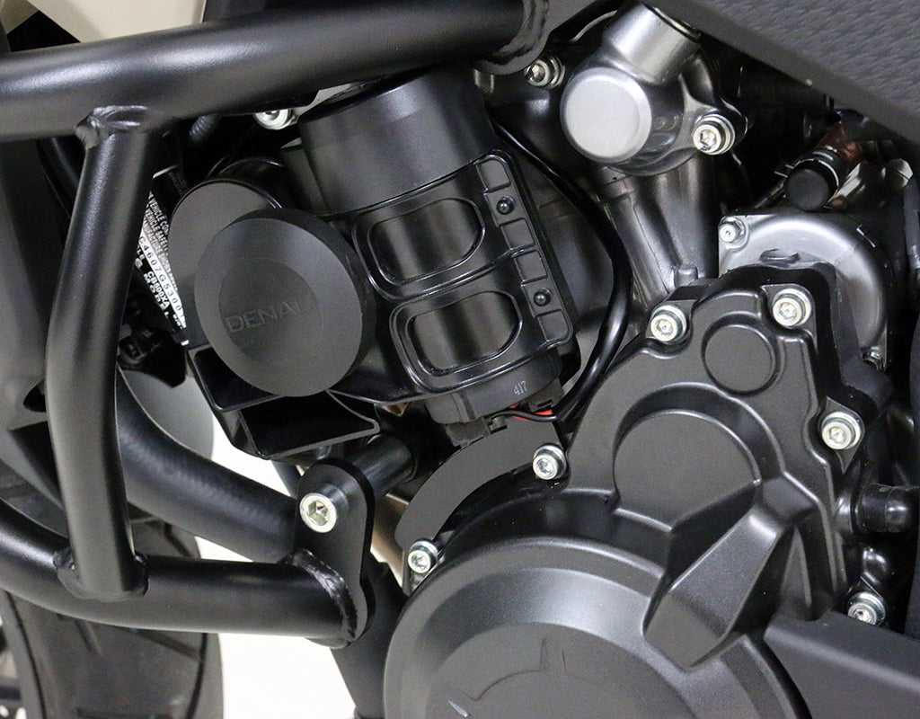 HMT.01.10300 DENALI SoundBomb Compact Horn Mounting Bracket, Honda CB500X '13-'17 & Rebel 500 '17- rev00