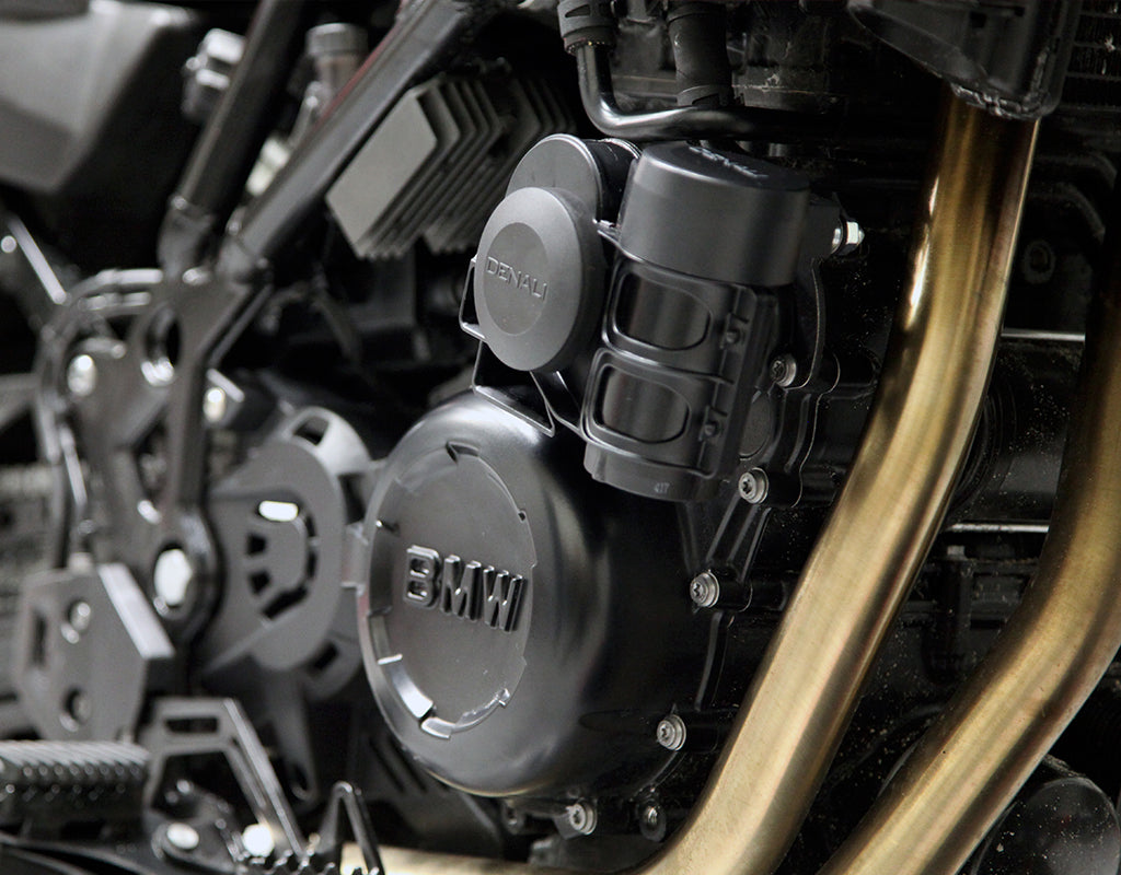 HMT.07.10000 Denali SoundBomb Compact Horn Mounting Bracket, BMW F800GS '13- rev00