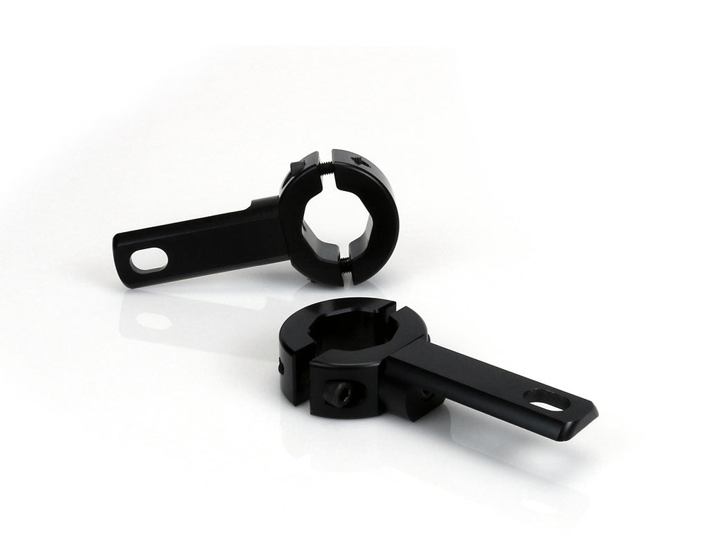 LAH.00.10300.B DENALI Engine Guard/Crashbar Auxiliary Light Mount For 21mm-29mm 0.828in-1.125in Diameter Tubes | Black rev04