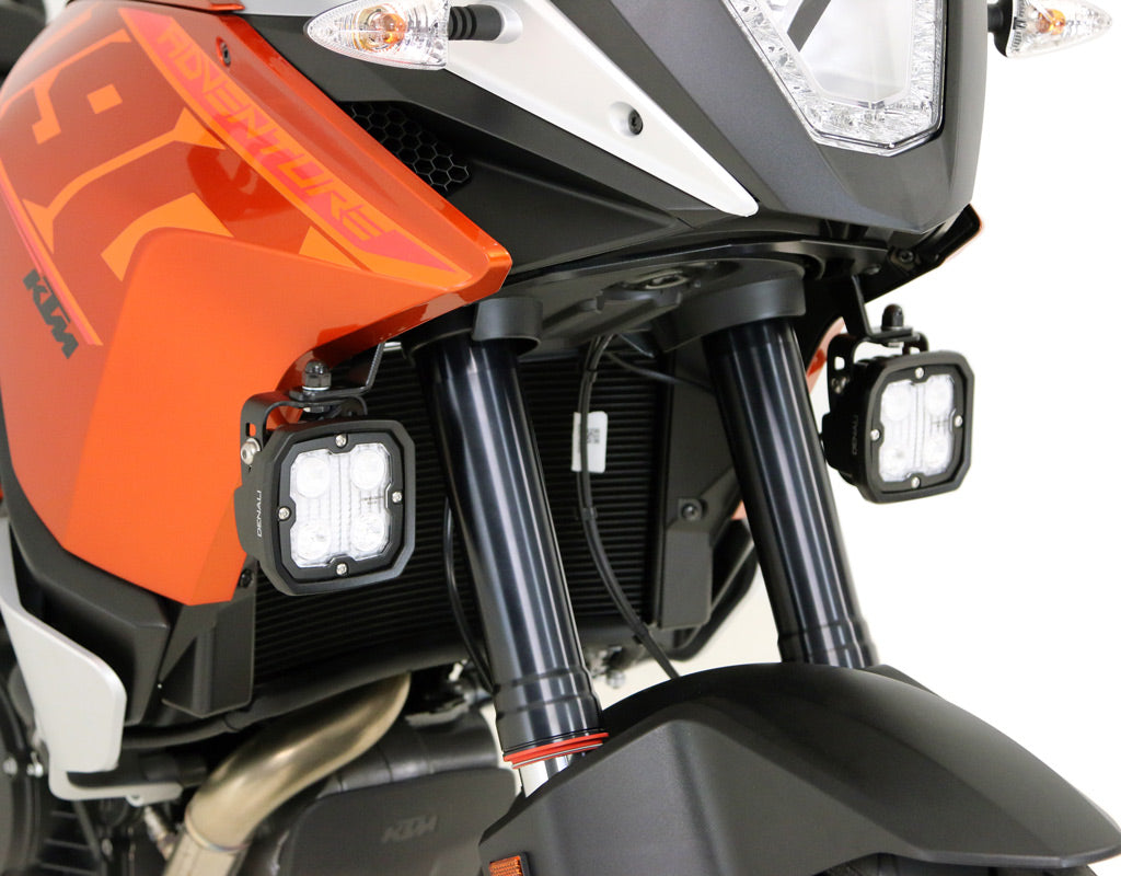 LAH.04.10100 Denali Auxiliary Light Mounting Brackets for KTM 1190 Adventure '13-'16 & KTM 1090 Adventure R '17-'18