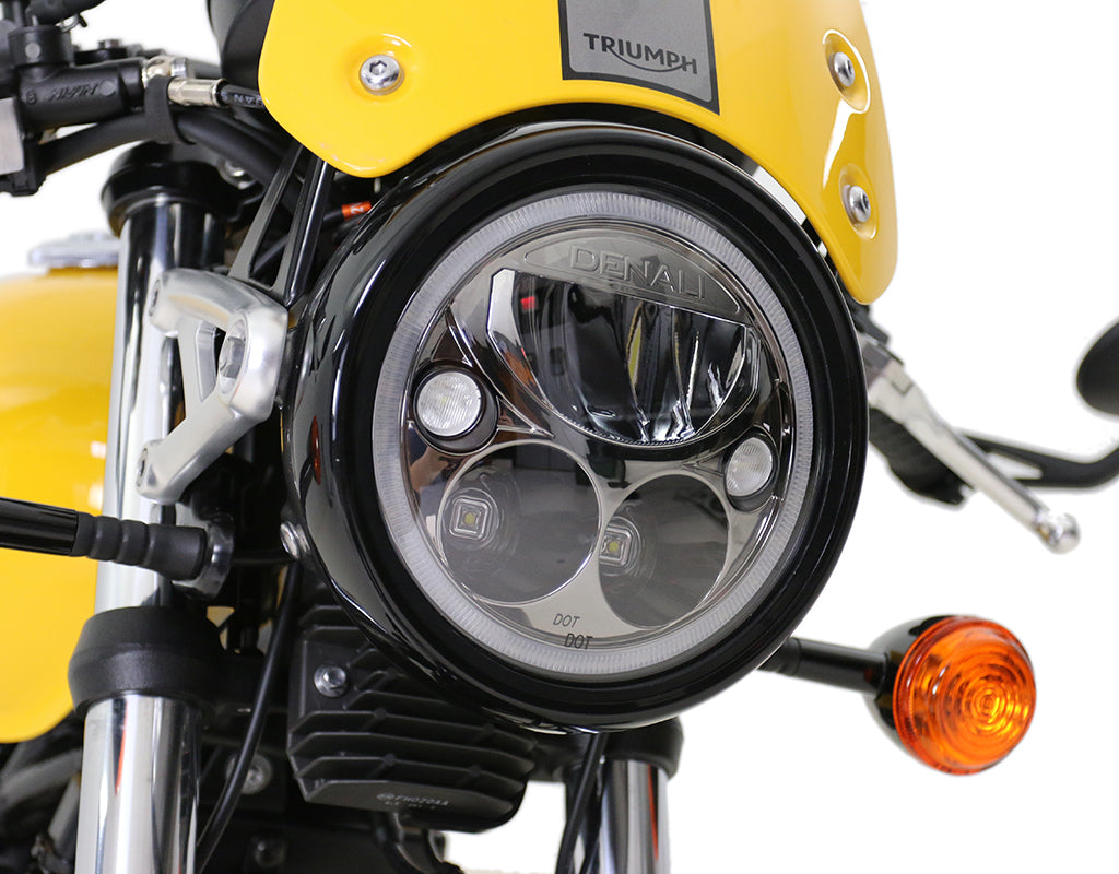 LAH.11.10600 DENALI M7 Headlight Module Adapter for Select Triumph Motorcycles rev00