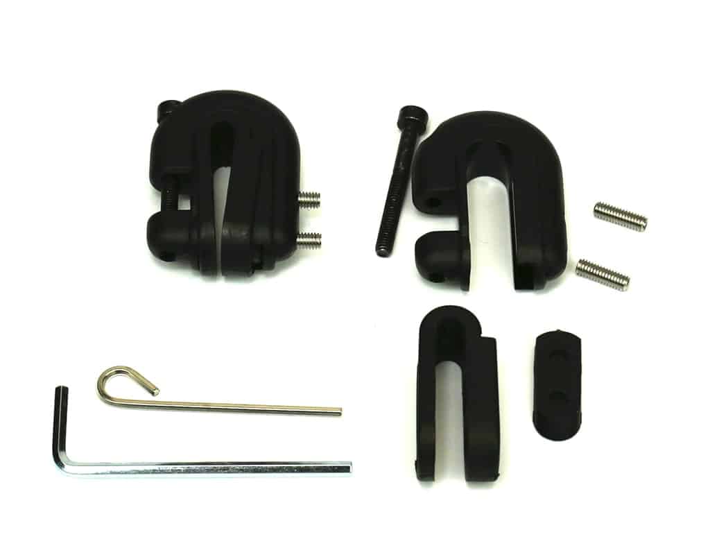 MRA.XCC MRA X-Creen Tour Add-On Variable Windscreen Spoiler Adapter converts bolt-on to clamp-on