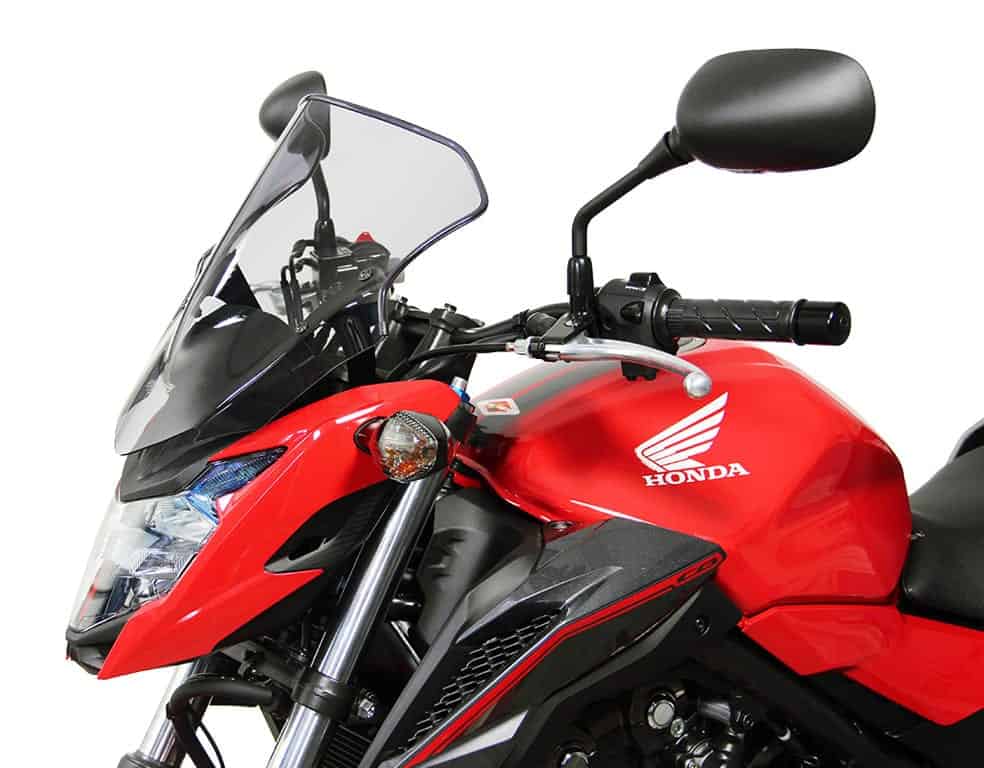 MRA.4025066156955 MRA Spoiler Screen for HONDA CB 500 F , 2016- and others, smoke grey